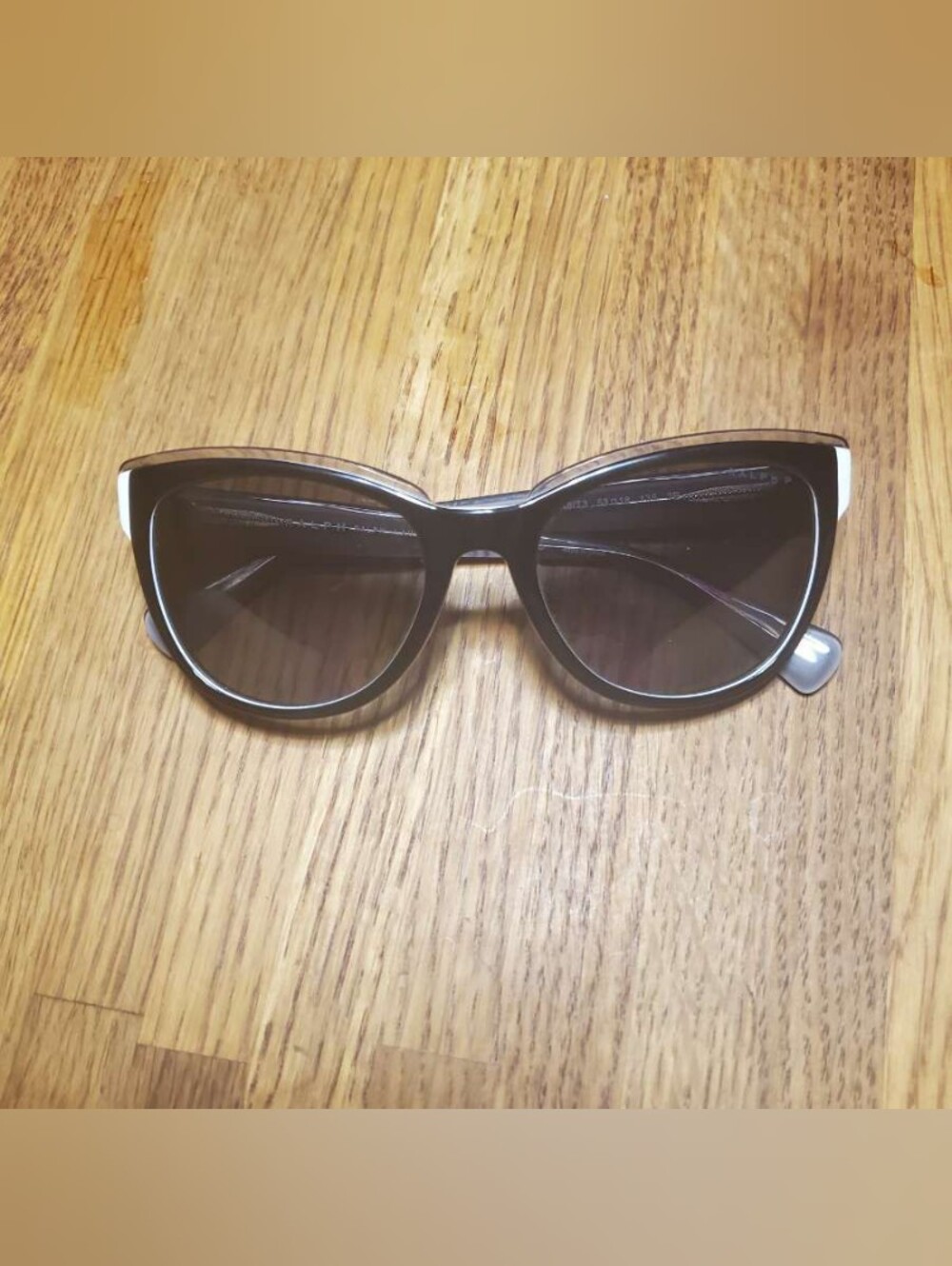 Classic Ralph Lauren Black Cat-Eye Women's Sunglasses